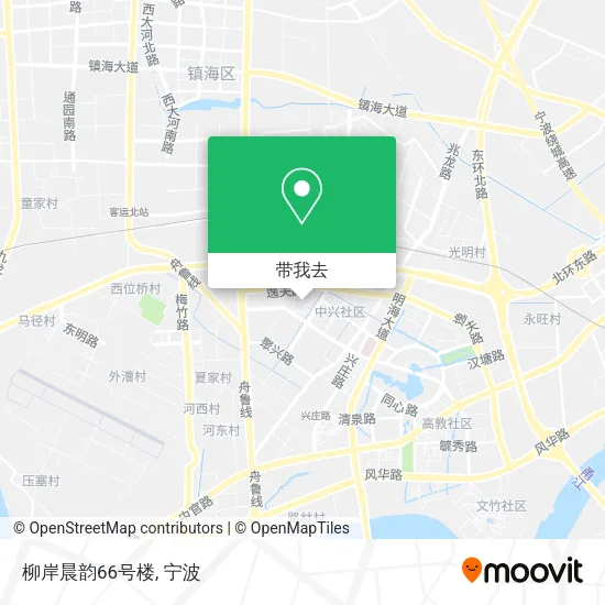 柳岸晨韵66号楼地图