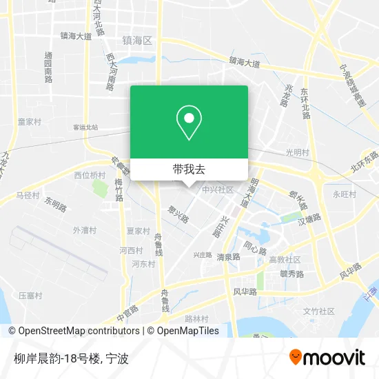 柳岸晨韵-18号楼地图