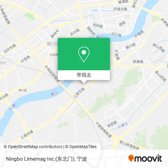 Ningbo Limemag Inc.(东北门)地图