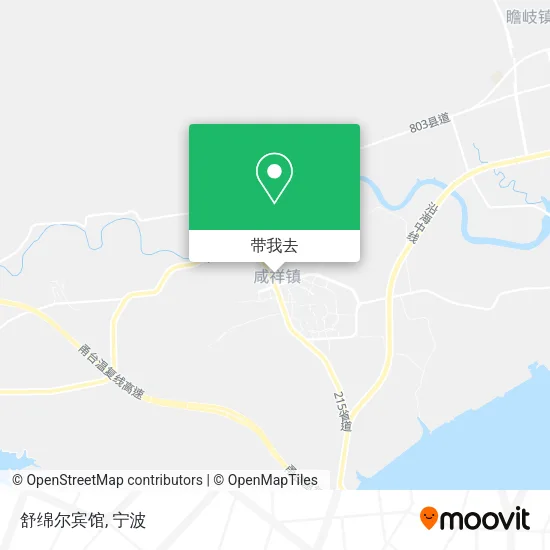 舒绵尔宾馆地图