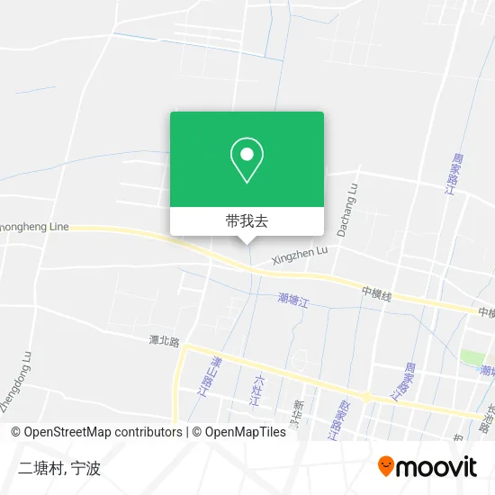 二塘村地图