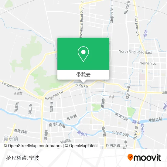 拾尺桥路地图