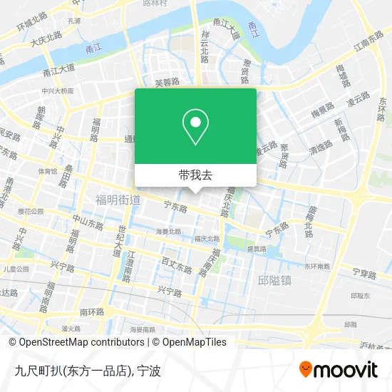 九尺町扒(东方一品店)地图