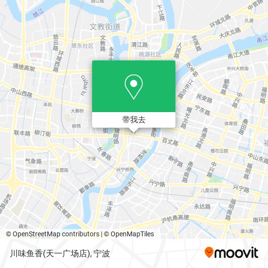 川味鱼香(天一广场店)地图