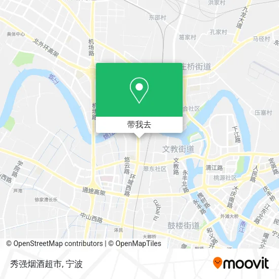 秀强烟酒超市地图