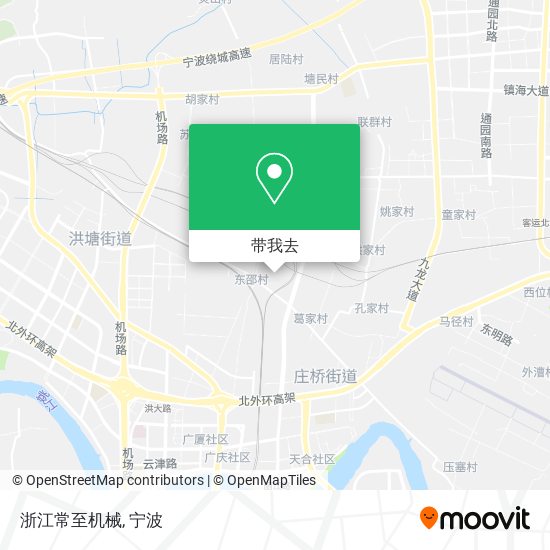 浙江常至机械地图