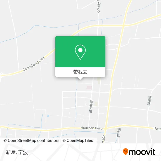 新屋地图