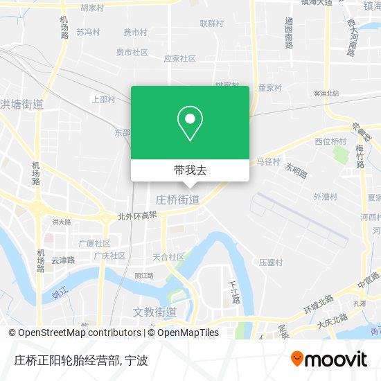 庄桥正阳轮胎经营部地图