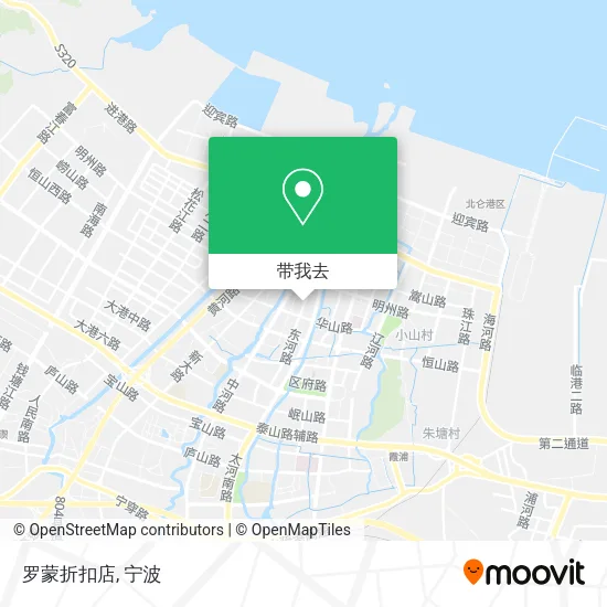 罗蒙折扣店地图