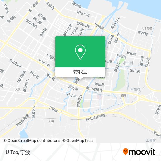 U Tea地图