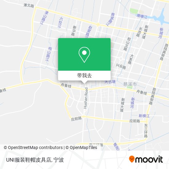 UNI服装鞋帽皮具店地图