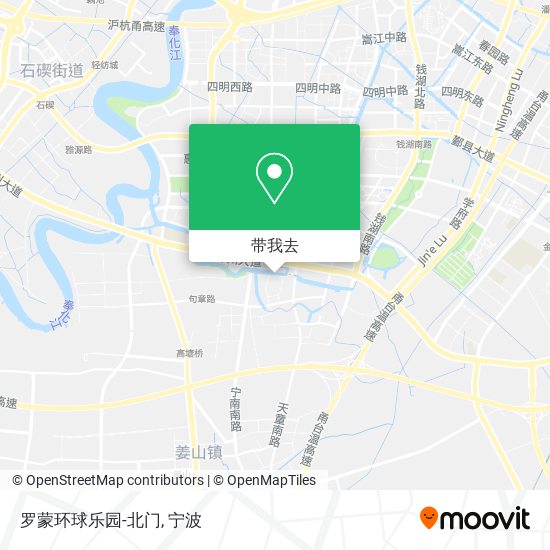 罗蒙环球乐园-北门地图