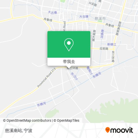 慈溪南站地图