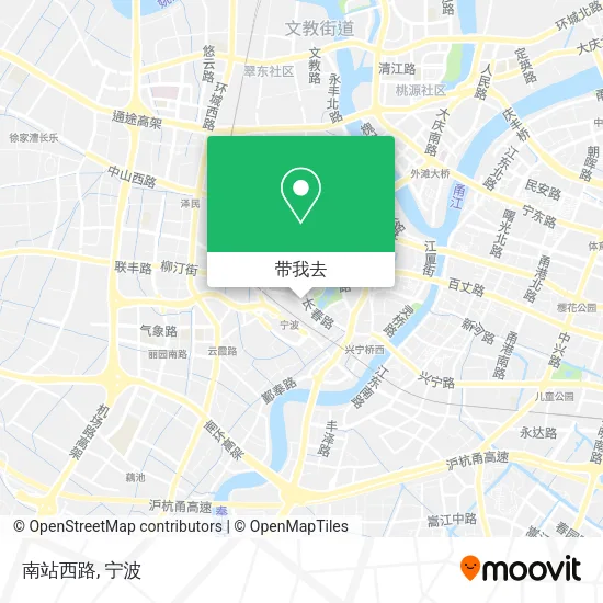南站西路地图
