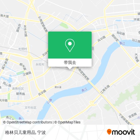 格林贝儿童用品地图