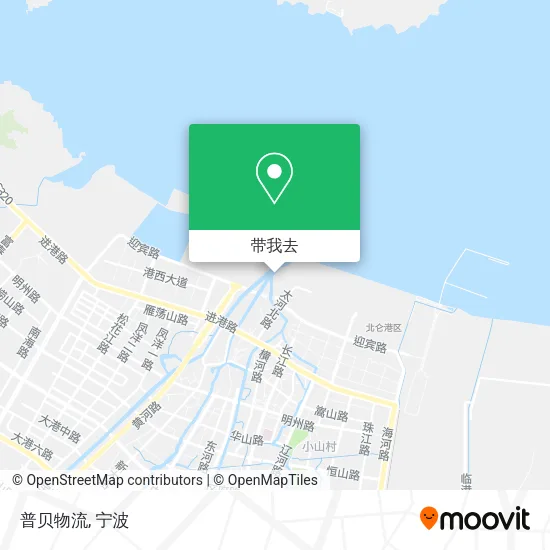 普贝物流地图