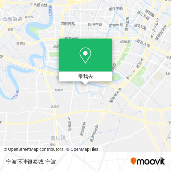 宁波环球银泰城地图