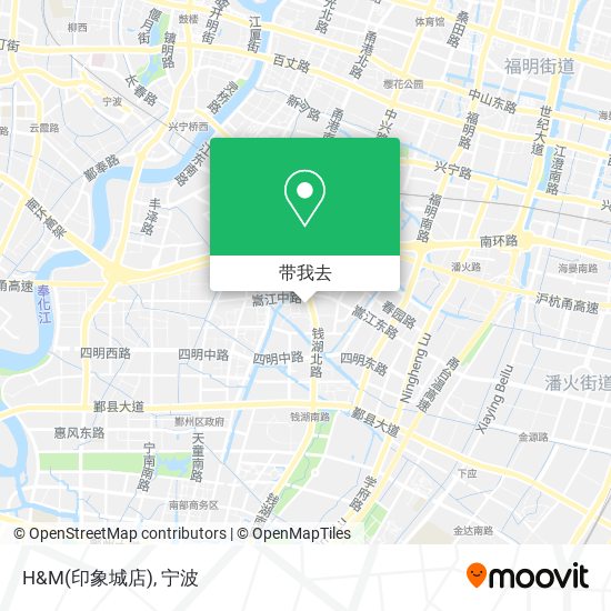 H&M(印象城店)地图