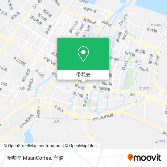 漫咖啡 MaanCoffee地图