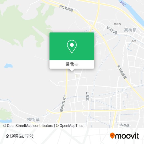 金鸡强磁地图