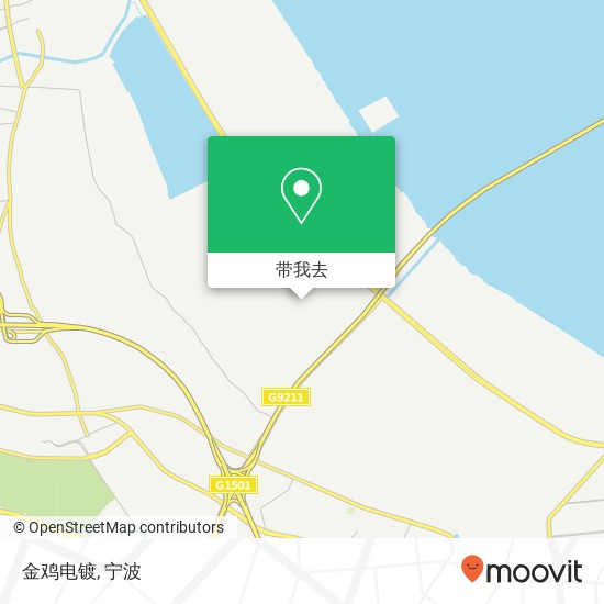 金鸡电镀地图