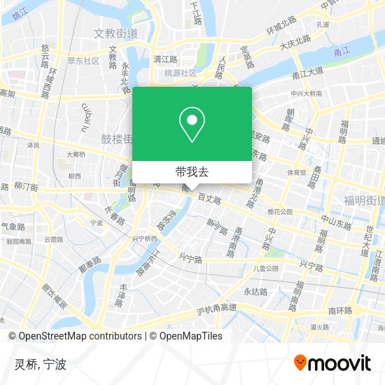 灵桥地图