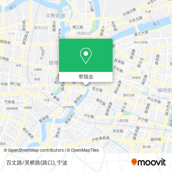 百丈路/灵桥路(路口)地图