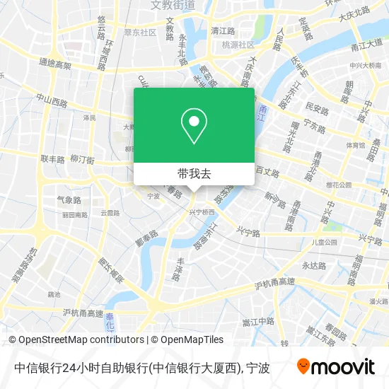 中信银行24小时自助银行(中信银行大厦西)地图