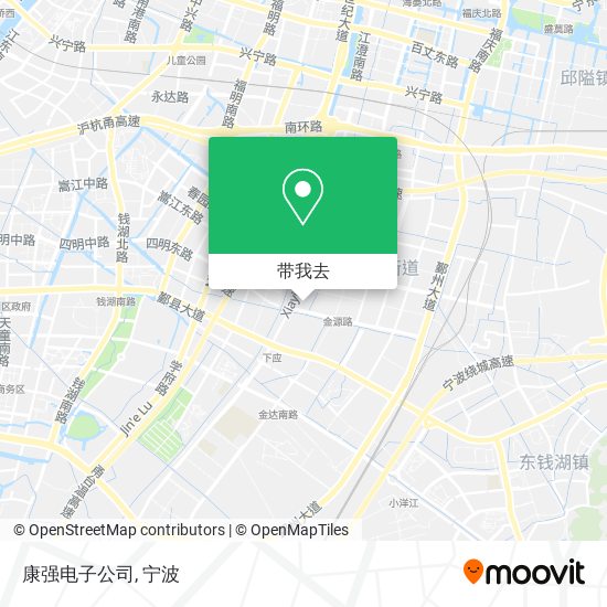 康强电子公司地图