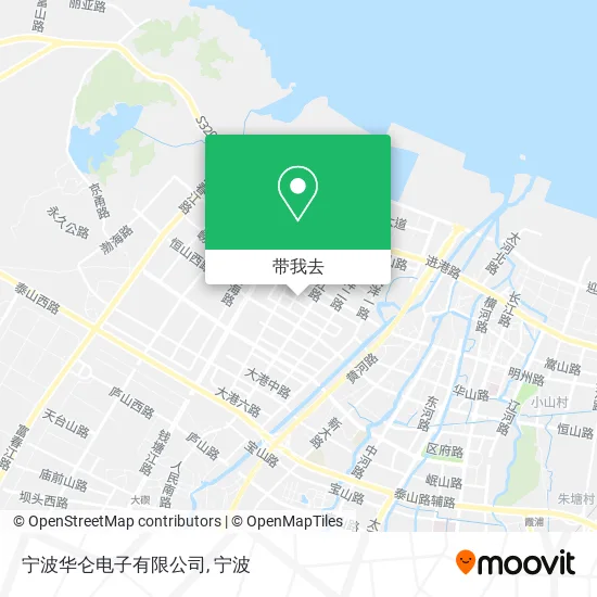 宁波华仑电子有限公司地图