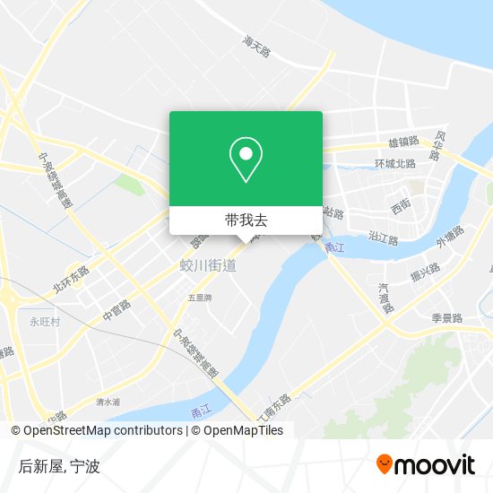 后新屋地图