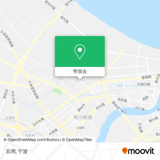 后周地图