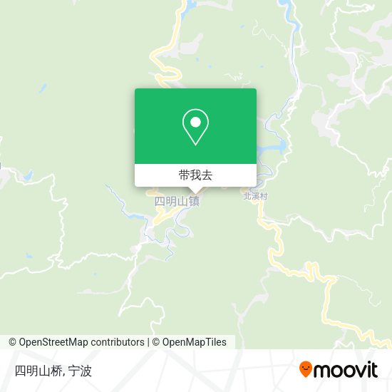 四明山桥地图