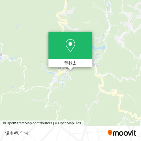 溪南桥地图