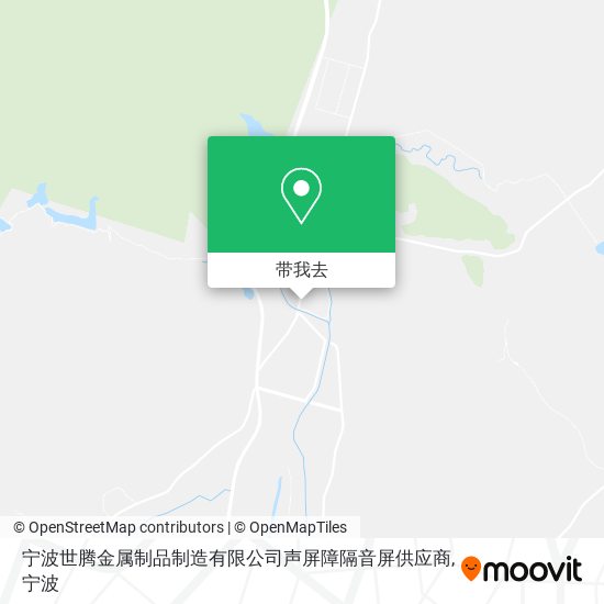 宁波世腾金属制品制造有限公司声屏障隔音屏供应商地图