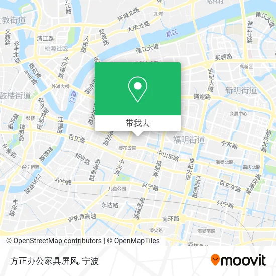 方正办公家具屏风地图