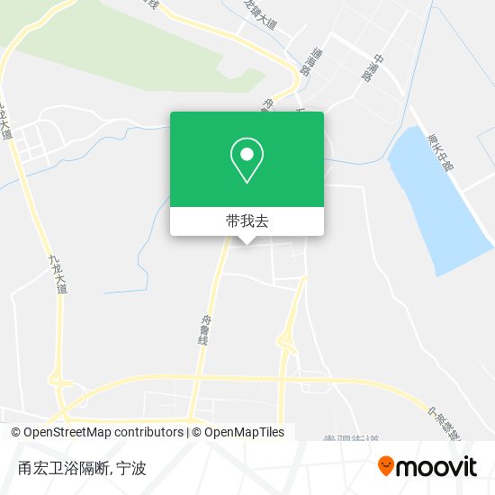 甬宏卫浴隔断地图