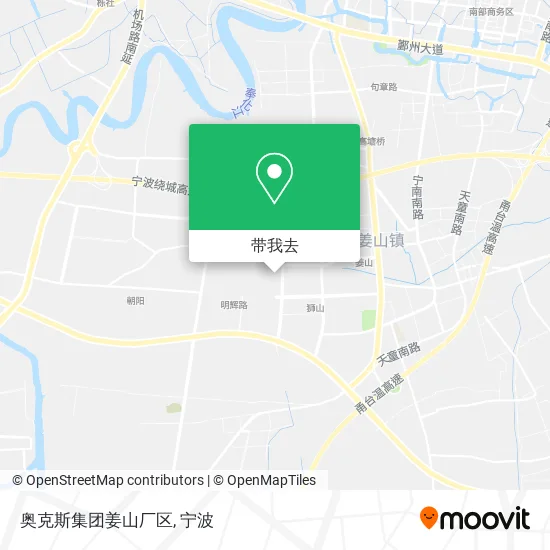 奥克斯集团姜山厂区地图