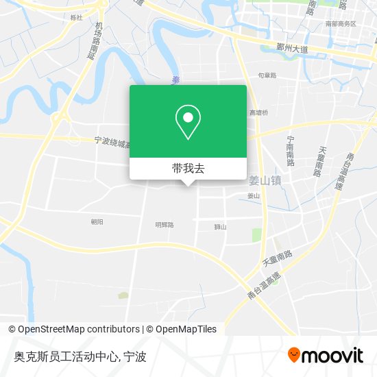 奥克斯员工活动中心地图