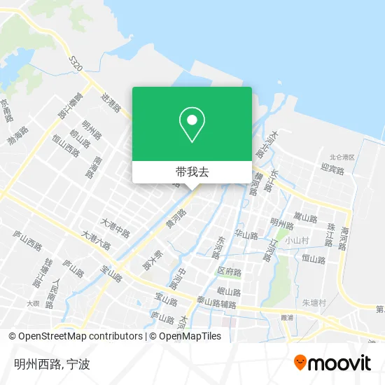 明州西路地图