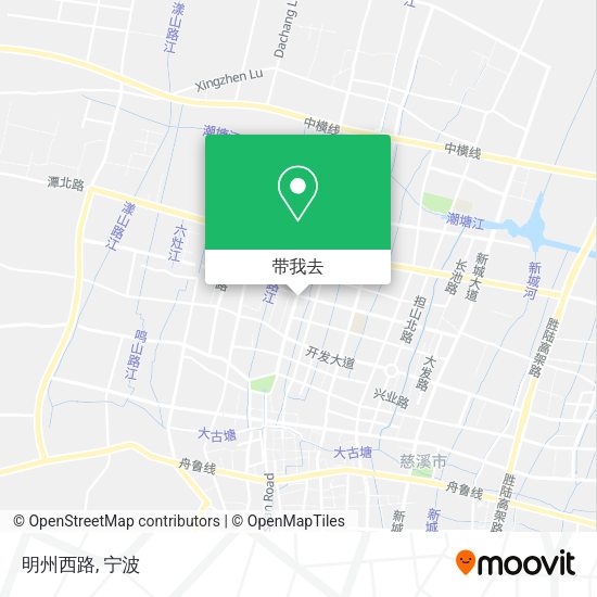 明州西路地图
