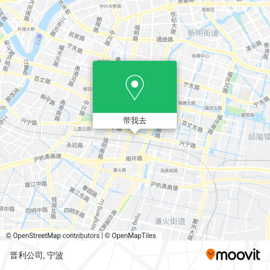 晋利公司地图
