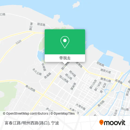 富春江路/明州西路(路口)地图