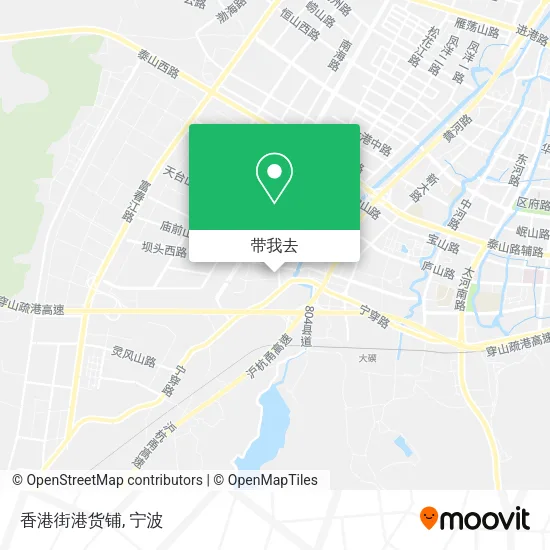 香港街港货铺地图