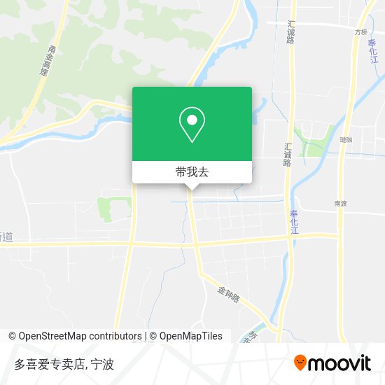 多喜爱专卖店地图