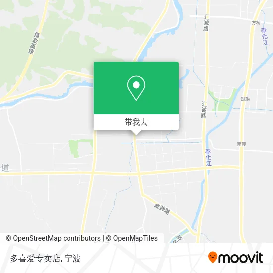 多喜爱专卖店地图