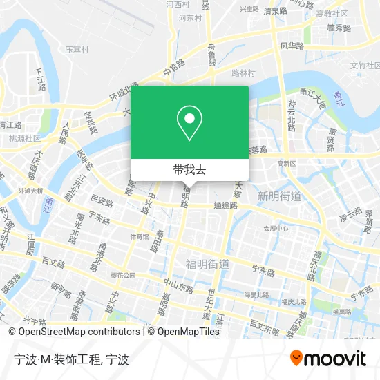 宁波·M·装饰工程地图