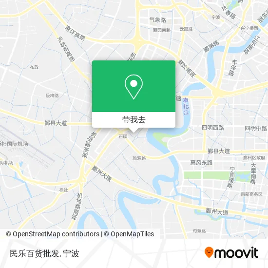 民乐百货批发地图