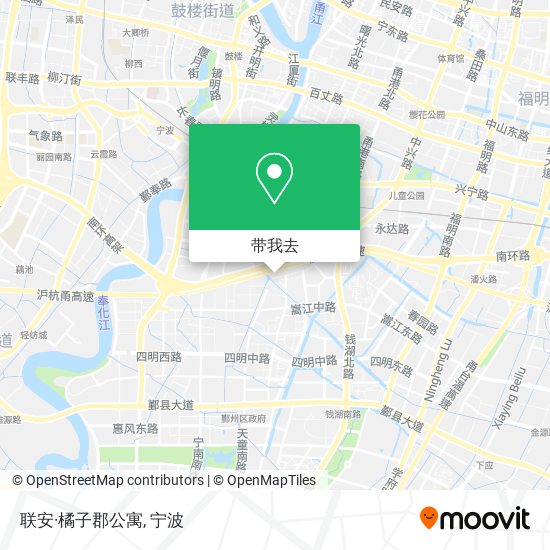 联安·橘子郡公寓地图
