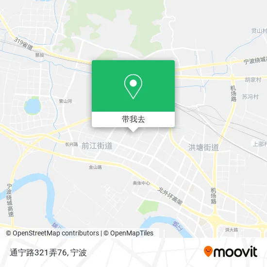 通宁路321弄76地图